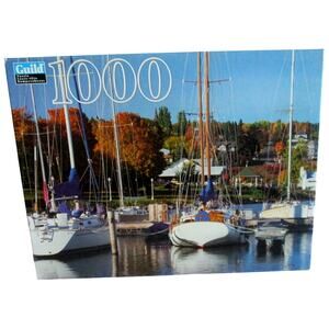 Guild 1000Pc. Jigsaw Puzzle Lake Superior Bay Field Wi. New In Box